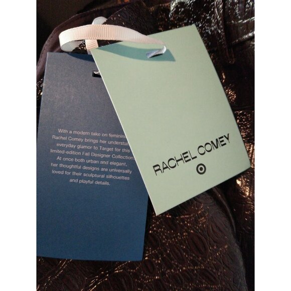 Rachel Comey x Target Women's 6 Brown Faux Leather Textured Pencil Skirt NWT - Picture 10 of 10